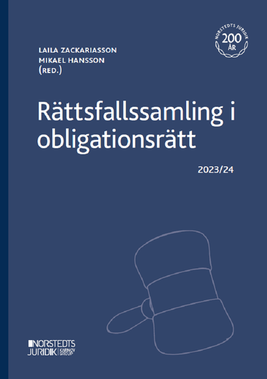 Rättsfallssamling i obligationsrätt : 2023/2024