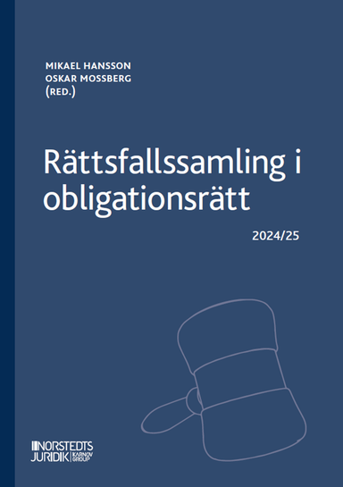 Rättsfallssamling i obligationsrätt : 2024/25