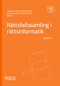 Rättsfallssamling i rättsinformatik : 2023/24