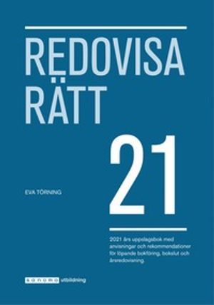 Redovisa Rätt 2021