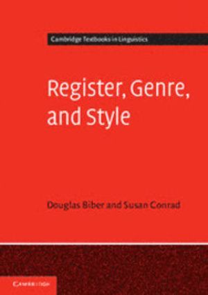 Register, Genre, and Style