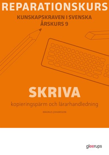 Reparationskurs Skriva Kop pärm + Lhl