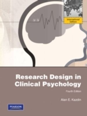 Research Design in Clinical Psychology