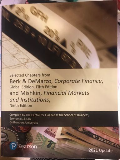 Selected Chapters from Corporate Finance and Financial Markets and Institutions