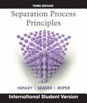 Separation Process Principles