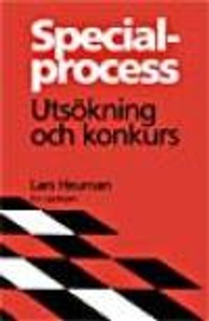 Specialprocess : utsökning och konkurs