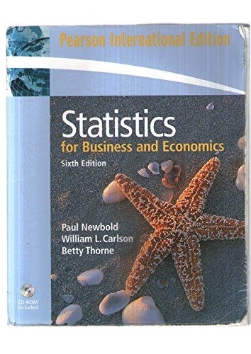 Statistics for Business and Economics