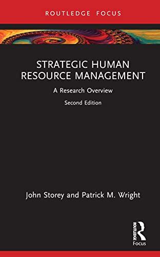 Strategic Human Resource Management