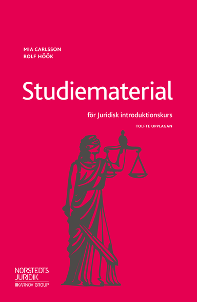 Studiematerial för Juridisk introduktionskurs