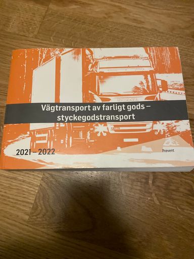 Styckegods - Vägtransport av farligt gods