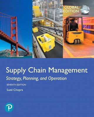 Supply Chain Management : strategy, planning, and operation