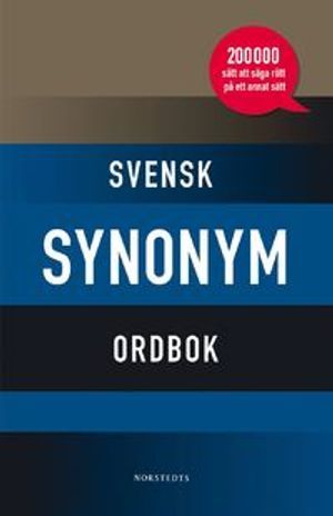 Svensk synonymordbok