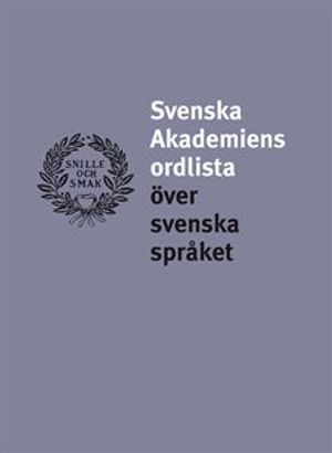 Svenska Akademiens ordlista