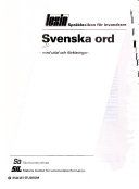 Svenska Ord