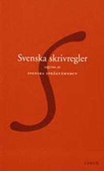 Svenska skrivregler