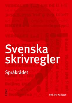 Svenska skrivregler