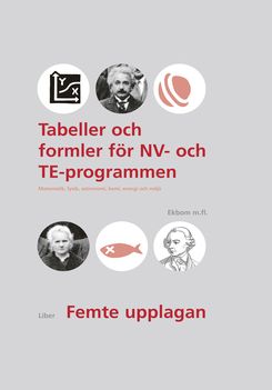 Tabeller och formler för NV och TE