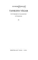 Tankens vägar: en översikt av filosofiens utveckling, Volym 2Doxa reprintTankens vägar: en översikt av filosofiens utveckling, Gunnar Aspelin