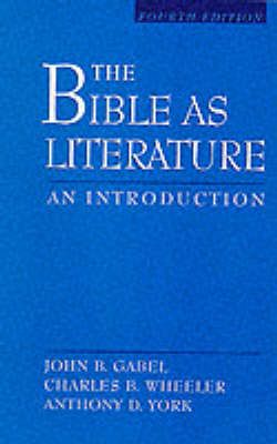 The Bible as Literature: An Introduction