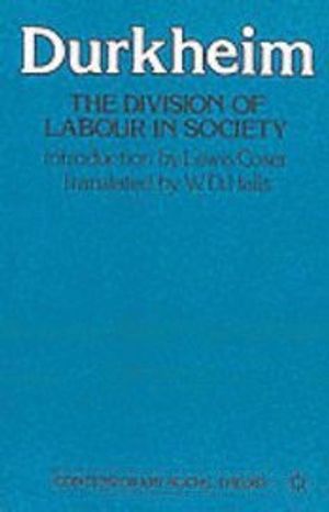 The Division of Labour in Society