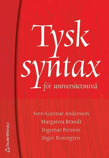 Tysk syntax för universitetsnivå