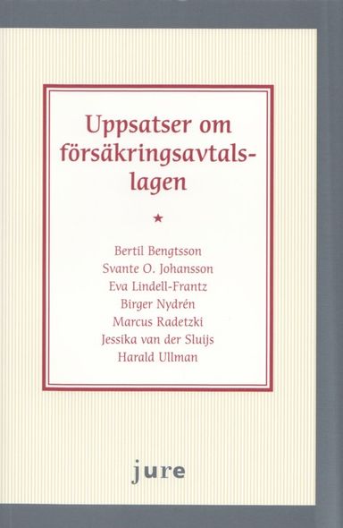 Uppsatser om försäkringsavtalslagen