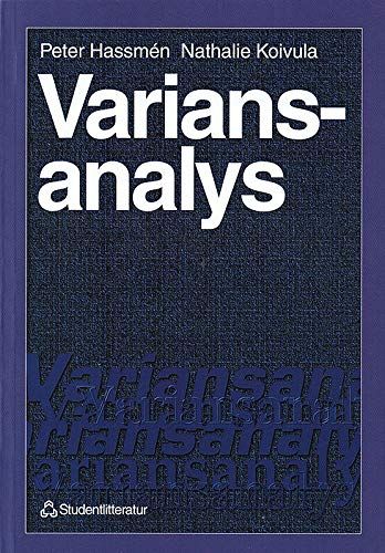 Variansanalys