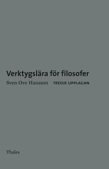 Verktygslära för filosofer