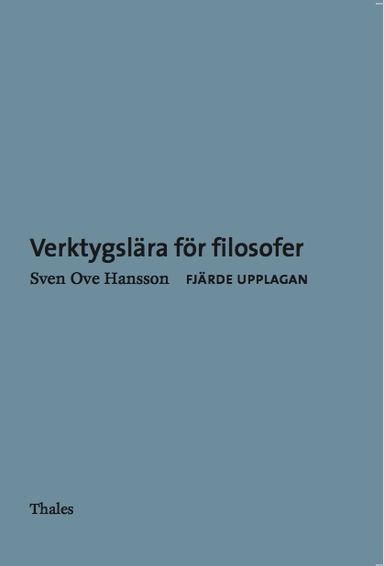 Verktygslära för filosofer