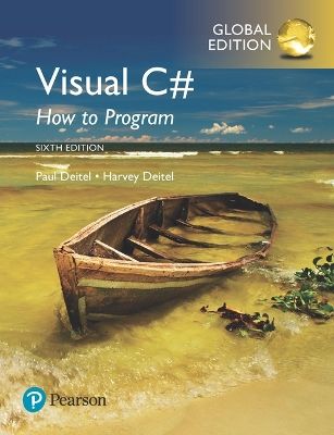 Visual C# How to Program, Global Edition