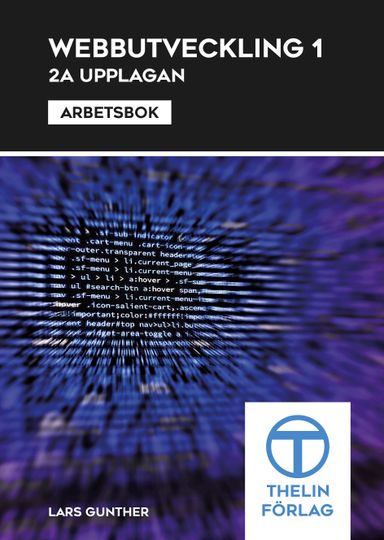 Webbutveckling 1 - Arbetsbok