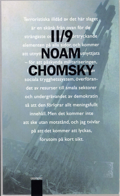 11/9; Noam Chomsky; 2001