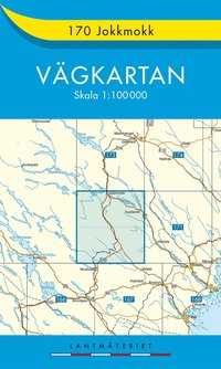 170 Jokkmokk Vägkartan : 1:100000; Sverige. Lantmäteriet; 2015