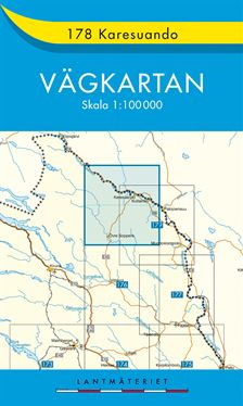 178 Karesuando Vägkartan : 1:100000; Sverige. Lantmäteriet; 2015