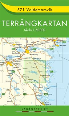 571 Valdemarsvik Terrängkartan : 1:50000; Sverige. Lantmäteriet; 2015