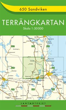 650 Sandviken Terrängkartan : 1:50000; Sverige. Lantmäteriet; 2016