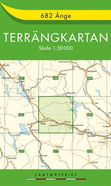 682 Ånge Terrängkartan : 1:50000; Sverige. Lantmäteriet; 2016