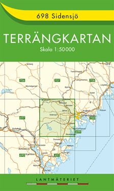 698 Sidensjö Terrängkartan : 1:50000; Sverige. Lantmäteriet; 2015