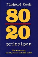 80/20-principen; Richard Koch; 1998