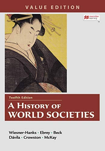 A history of world societies; Merry E. Wiesner; 2021