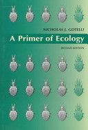 A Primer of EcologyCRC Press Computer Engineering; Nicholas J. Gotelli; 1998