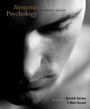 Abnormal Psychology; V. Mark Durand, David H. Barlow; 2011