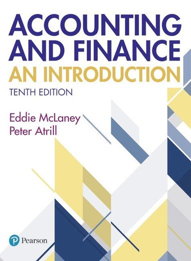 Accounting and Finance: An Introduction; Eddie McLaney; 2020