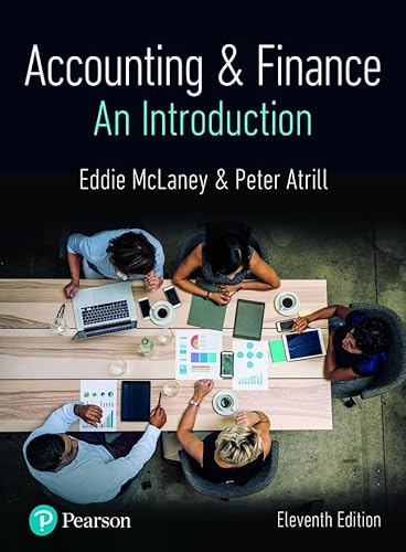 Accounting and Finance: An Introduction; Eddie McLaney; 2023