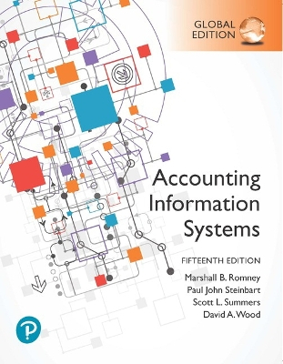 Accounting Information Systems, Global Edition; Marshall B Romney; 2020