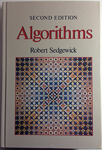 AlgorithmsAddison-Wesley series in computer science; Robert Sedgewick; 1988