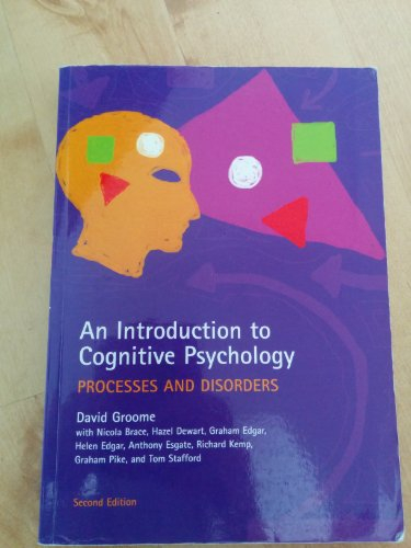 An Introduction to Cognitive Psychology; Groome David; 2006