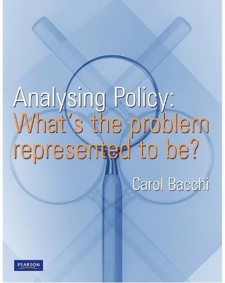 Analysing Policy; Carol Bacchi; 2009