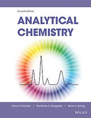 Analytical Chemistry; Gary D. Christian; 2013