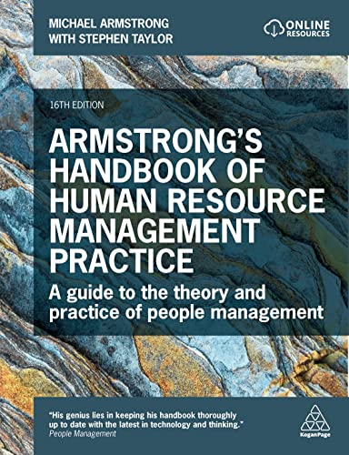 Armstrong's Handbook of Human Resource Management Practice; Michael Armstrong, Stephen Taylor; 2023